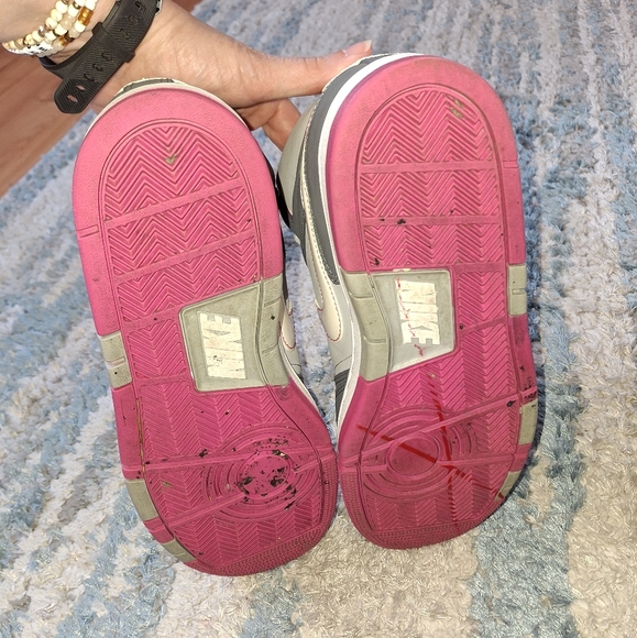 Nike Air Prestige 3 High Wolf Grey Pink Women's 7 GUC - Picture 2 of 11